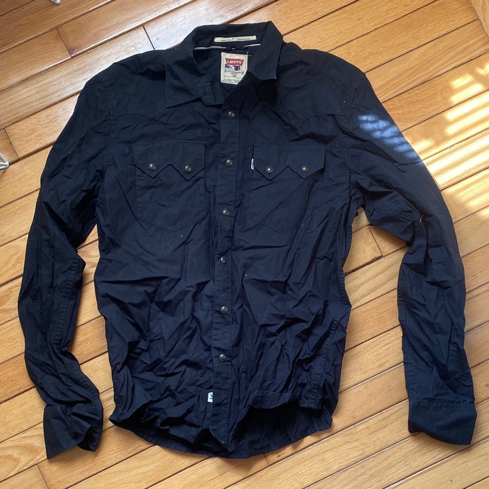 Levi's Men's Dark Shirt Jacket